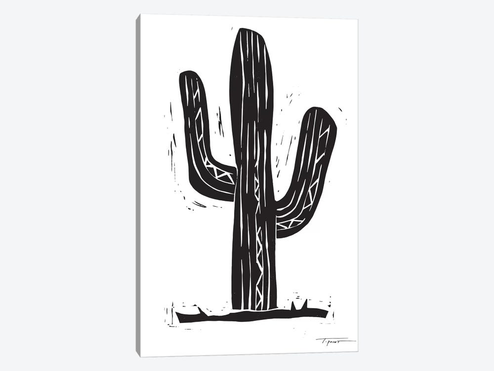 Modern Cactus by Statement Goods 1-piece Canvas Wall Art