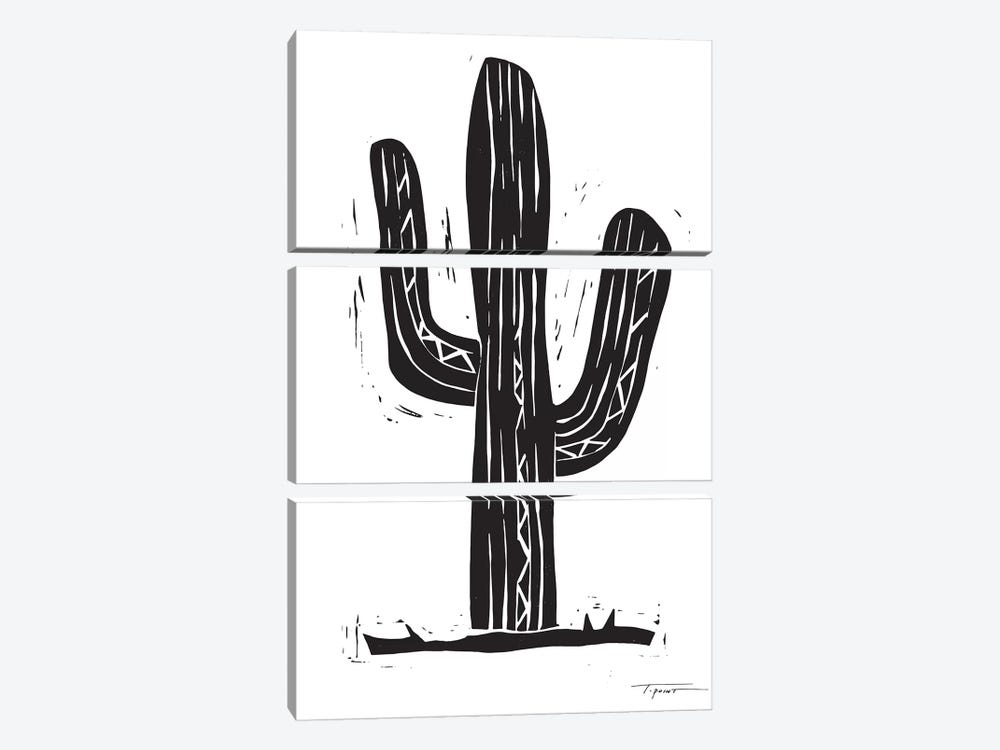 Modern Cactus by Statement Goods 3-piece Canvas Wall Art