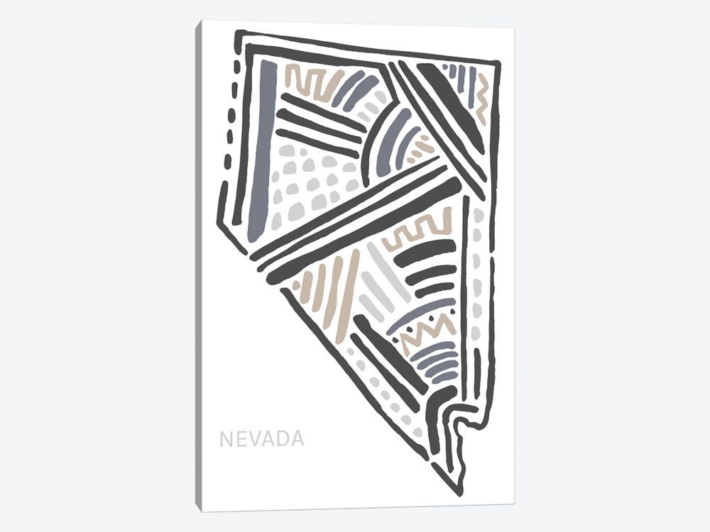 Nevada by Statement Goods 1-piece Canvas Art Print