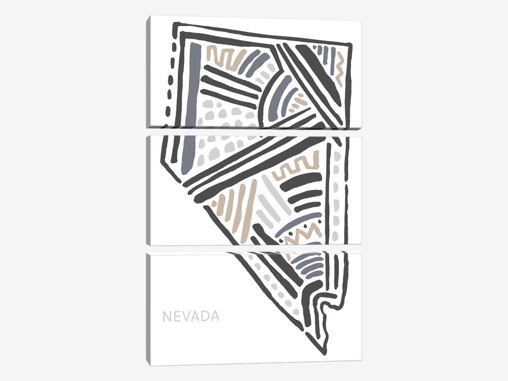 Nevada by Statement Goods 3-piece Art Print
