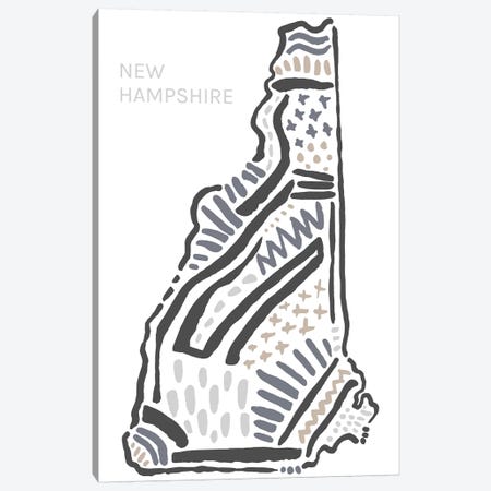 New Hampshire Canvas Print #SGD49} by Statement Goods Canvas Art