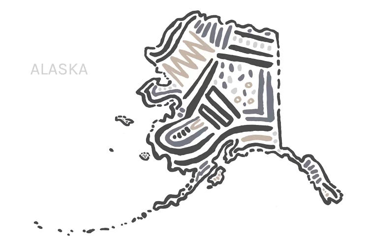 Alaska by Statement Goods wall art