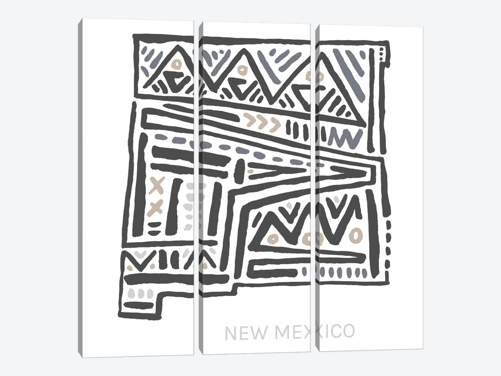 New Mexico by Statement Goods 3-piece Art Print