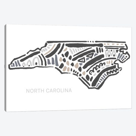 North Carolina Canvas Print #SGD53} by Statement Goods Canvas Print