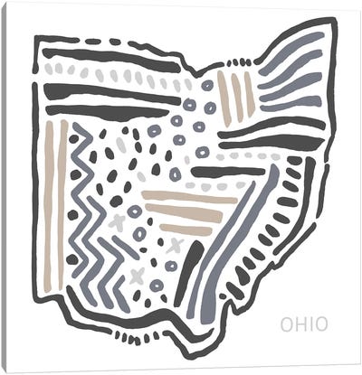 Ohio Canvas Art Print - Ohio Art