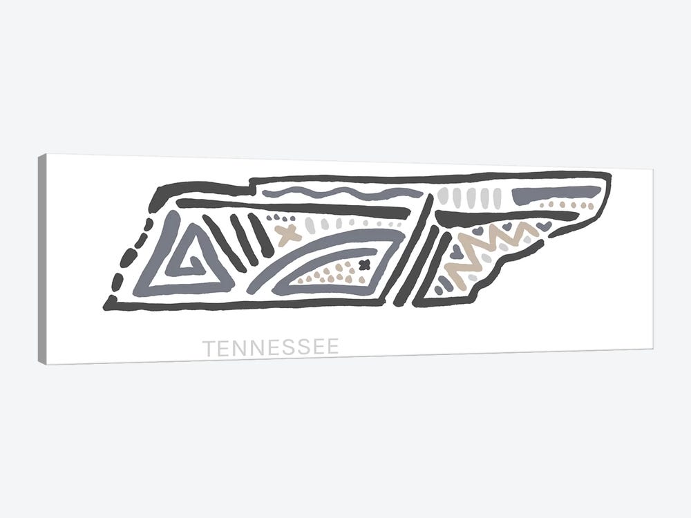 Tennessee by Statement Goods 1-piece Art Print
