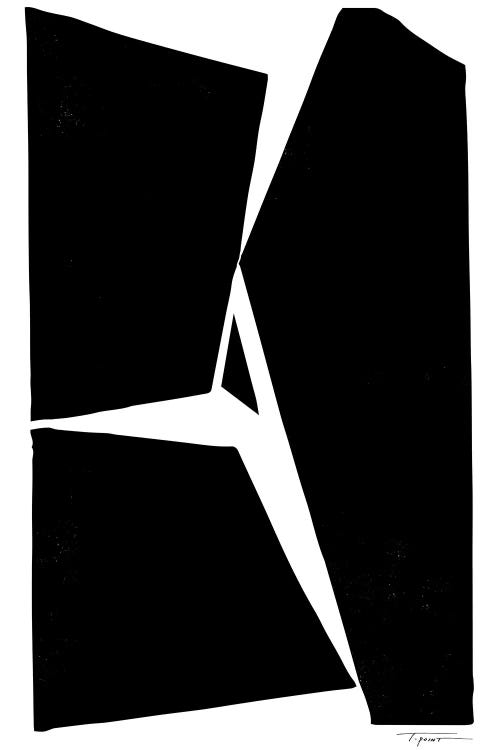 Three Minimalist Geometric Forms by Statement Goods wall art