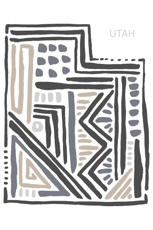 Utah by Statement Goods wall art