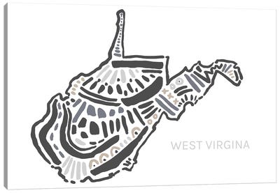West Virginia Canvas Art Print - West Virginia