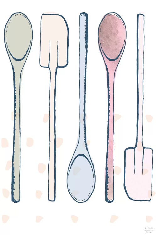 Kitchen Spoons And Spatulas