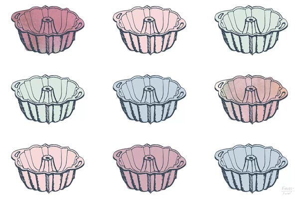 Cooking & Baking: Bundt Cake Pans by Statement Goods