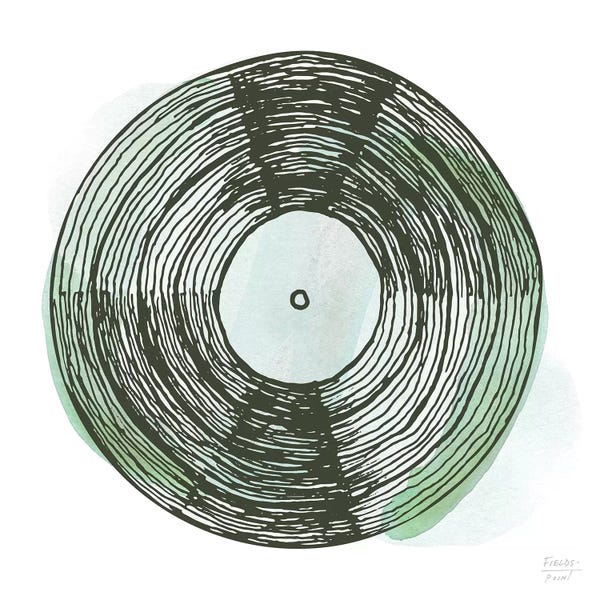 '70s Music: Old School Vinyl Record by Statement Goods