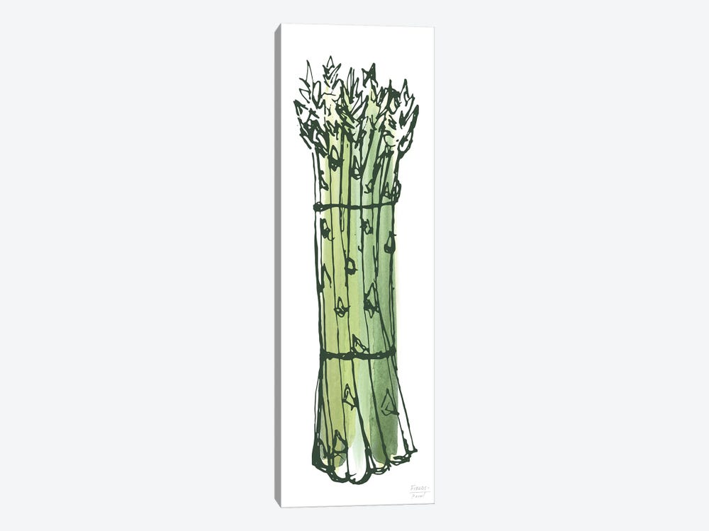Asparagus Bundle by Statement Goods 1-piece Canvas Print