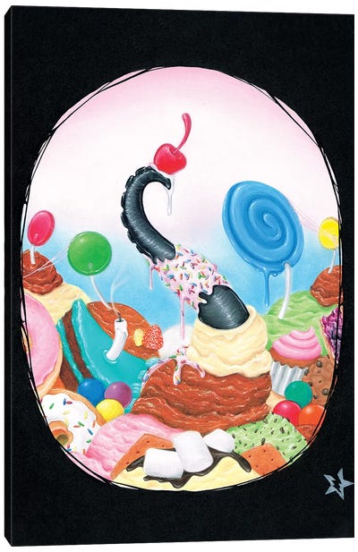 Restoring Imagination Canvas Art Print - Donut Art