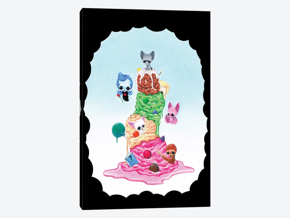 Seven Sweets by Sugar Fueled 1-piece Canvas Art