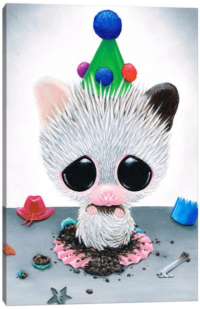 What Cupcake Canvas Art Print - Porcupines