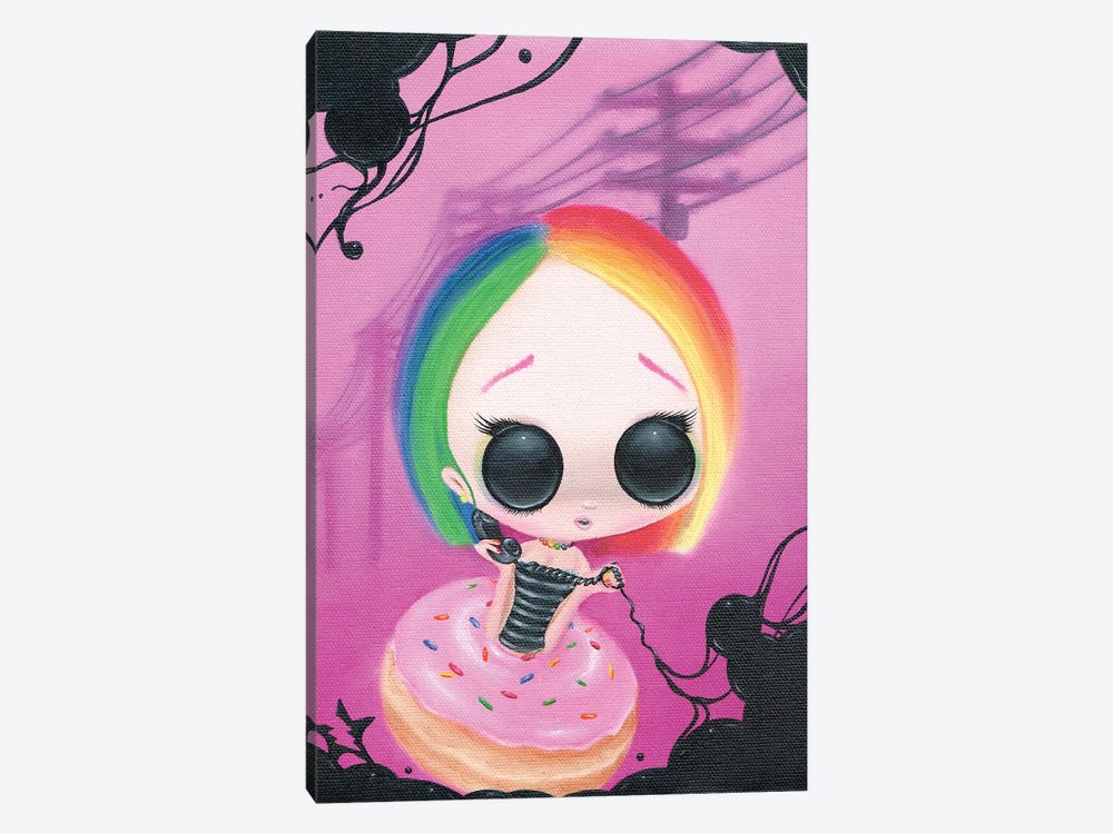 Pagin Mr Rainbow by Sugar Fueled 1-piece Canvas Artwork