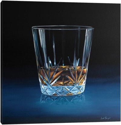 Crystal Dram Canvas Art Print - Whiskey Art