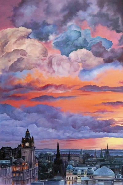 Scott McGregor: Edinburgh Sky by Scott McGregor
