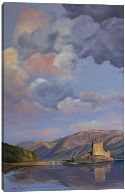 Eilean Donan Castle Canvas Art Print - Castle & Palace Art