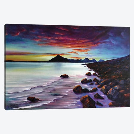Elgol On The Isle Of Skye Canvas Print #SGG17} by Scott McGregor Canvas Print