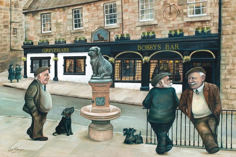 Greyfriars Bobby by Scott McGregor wall art