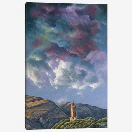 The Wallace Monument Canvas Print #SGG43} by Scott McGregor Art Print