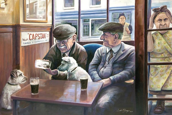 Scott McGregor: Wee Angus Likes A Pint by Scott McGregor