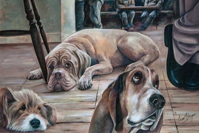 Bored by Scott McGregor metal wall art