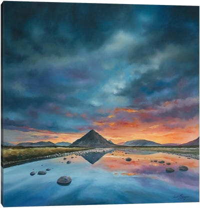 'Buachaille Etive Mor' (Glencoe) Canvas Art Print - Scotland Art