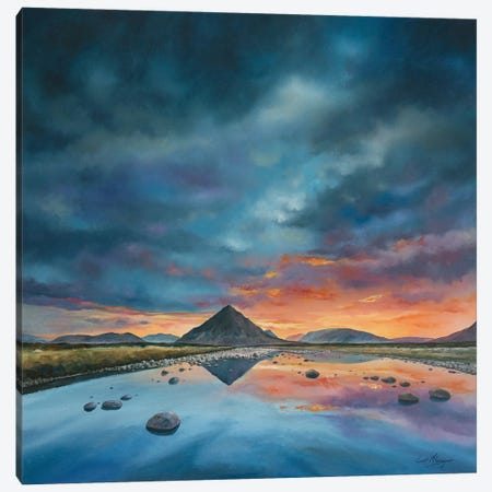 'Buachaille Etive Mor' (Glencoe) Canvas Print #SGG6} by Scott McGregor Art Print