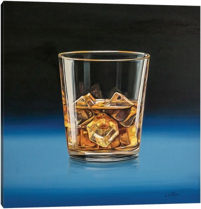 Cheers Canvas Art Print - Whiskey Art
