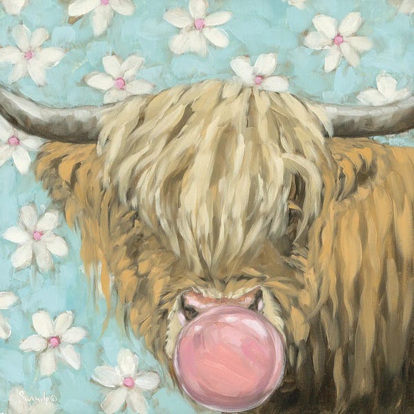 Floral & Botanical Patterns: Bubblegum Sweetie by Sara G. Designs