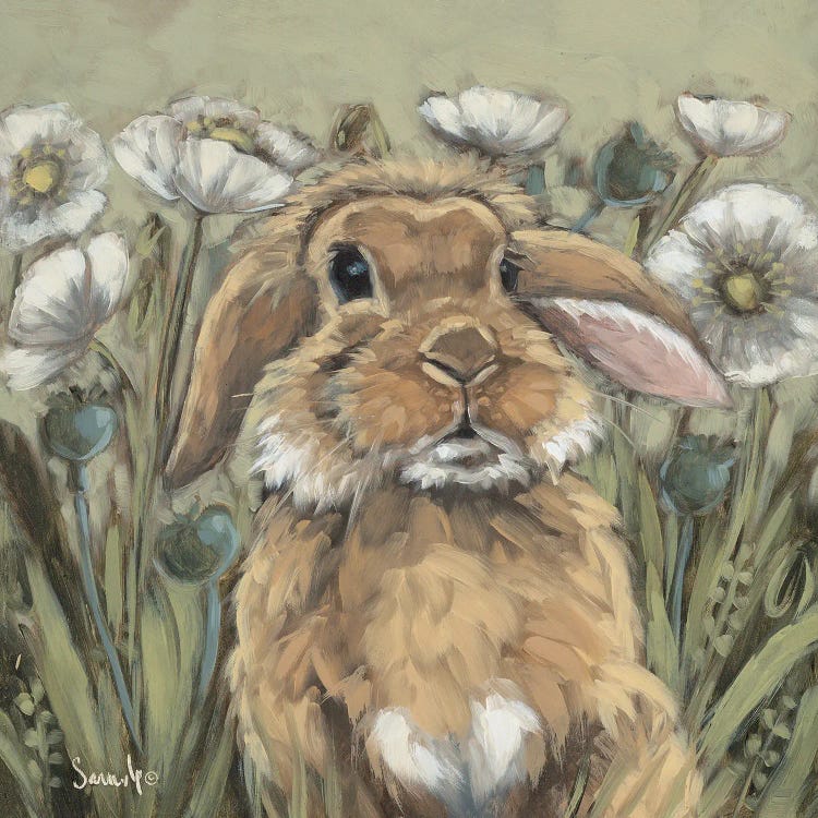 In the Poppy Fields by Sara G. Designs wall art
