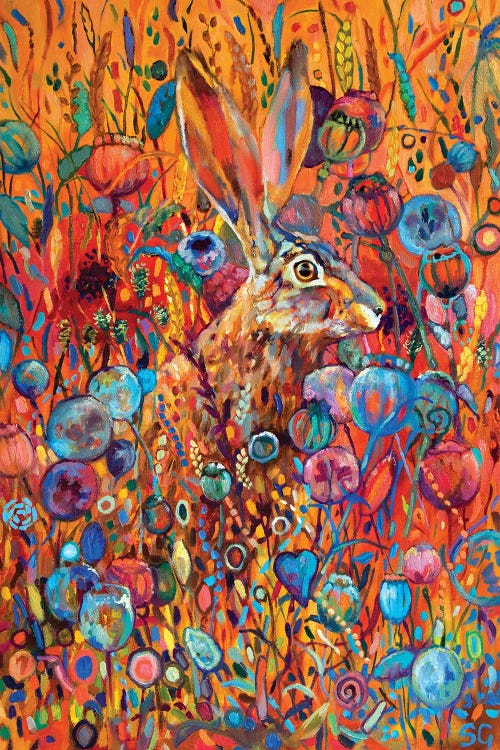 Poppyseed Hare by Sue Gardner wall art