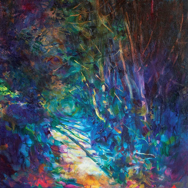 Sunlit Path by Sue Gardner wall art