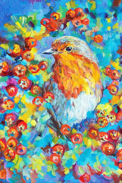 Hawthorn Robin by Sue Gardner wall art