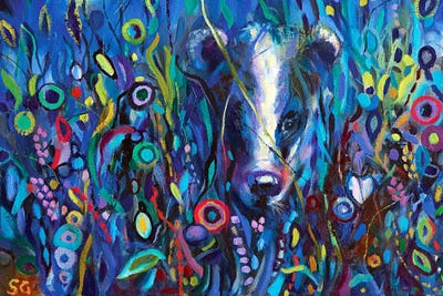 Moonlight Masquerade by Sue Gardner framed wall art