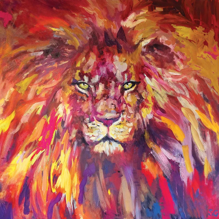 Lion by Sue Gardner wall art