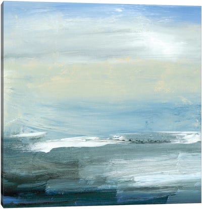 Chromatic Sea Canvas Art Print - Sharon Gordon