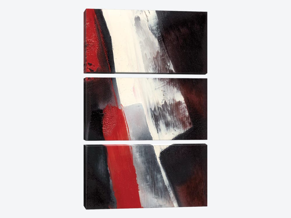 Red Streak I by Sharon Gordon 3-piece Art Print