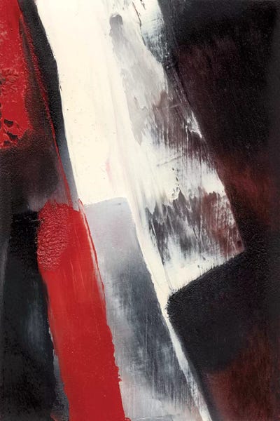Black & White & Red: Red Streak I by Sharon Gordon