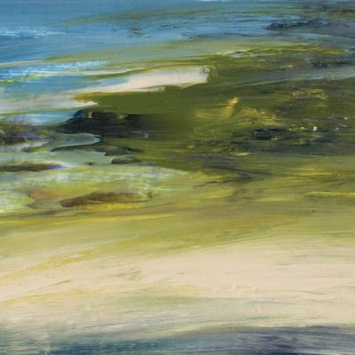 River's Edge by Sharon Gordon art print