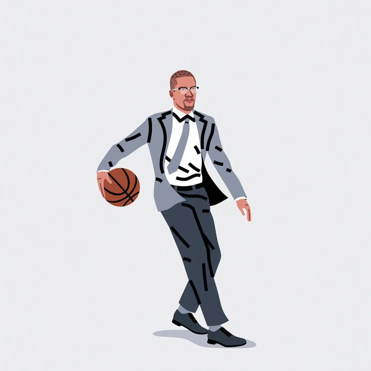 Balling Malcolm by Elad Shagrir wall art