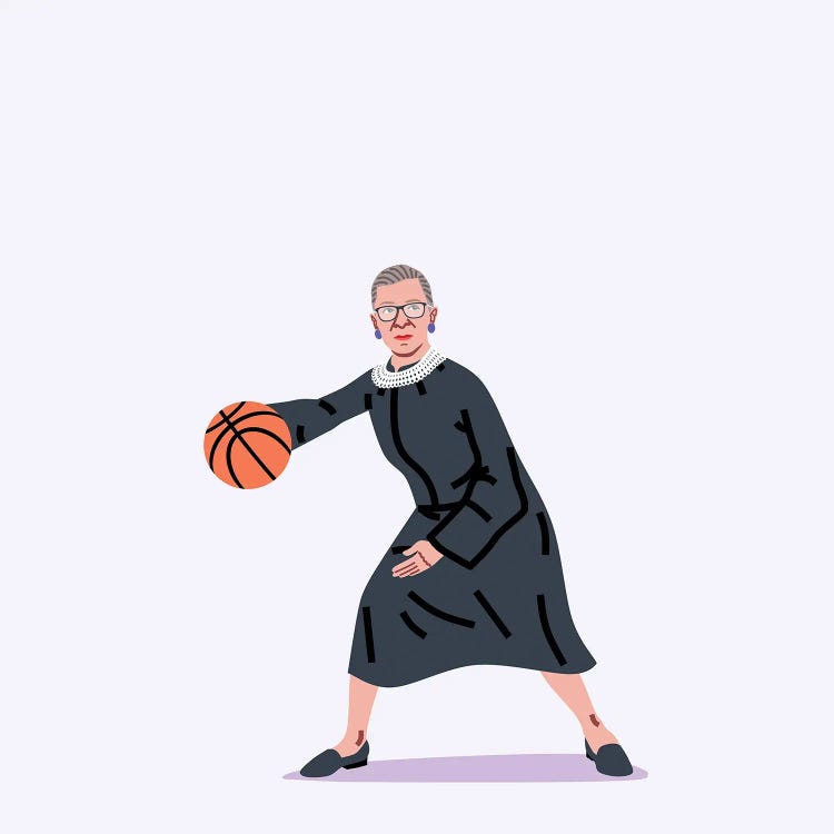 Balling Ruth by Elad Shagrir wall art