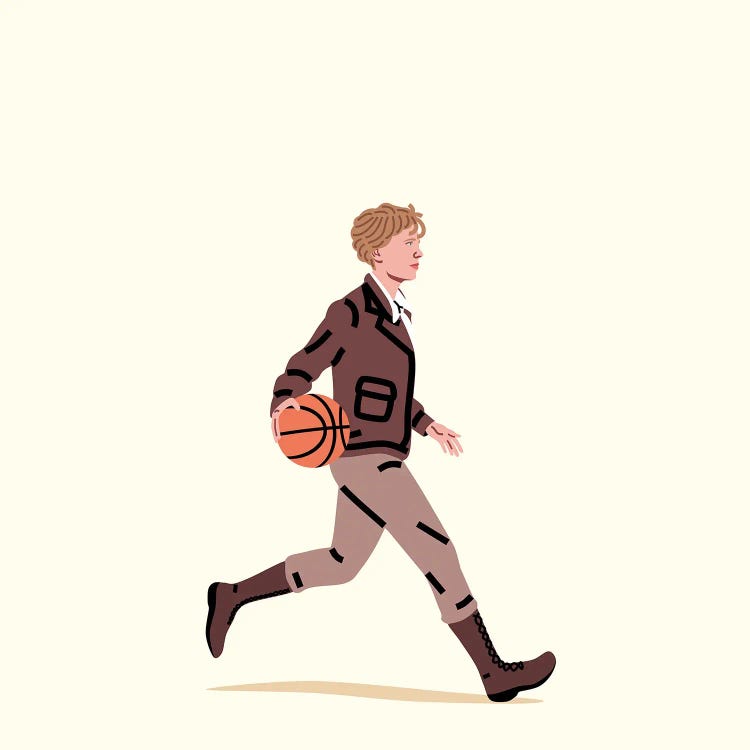 Balling Amelia by Elad Shagrir wall art