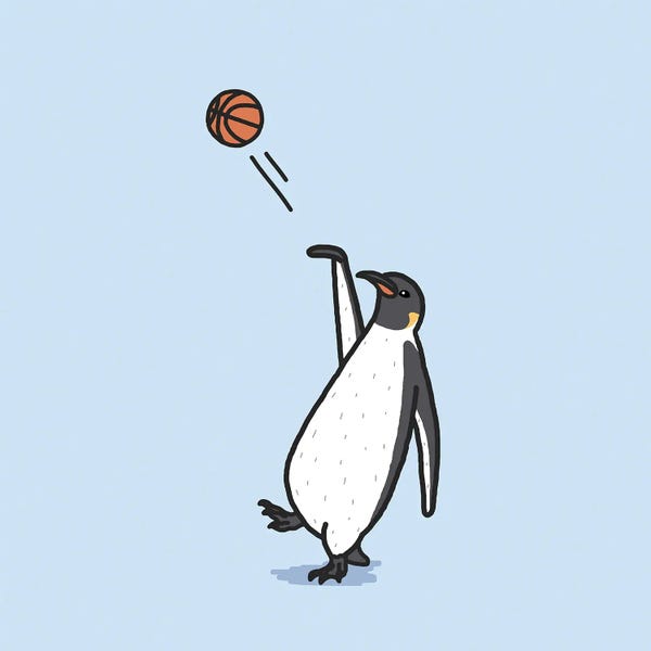 Penguins: Balling Penguin by Elad Shagrir