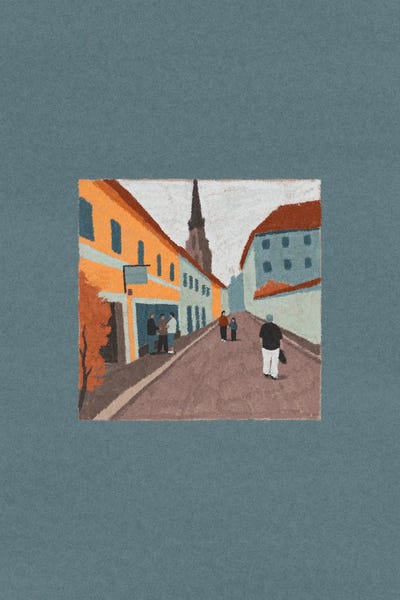 Streets: Bischofstraße by Elad Shagrir