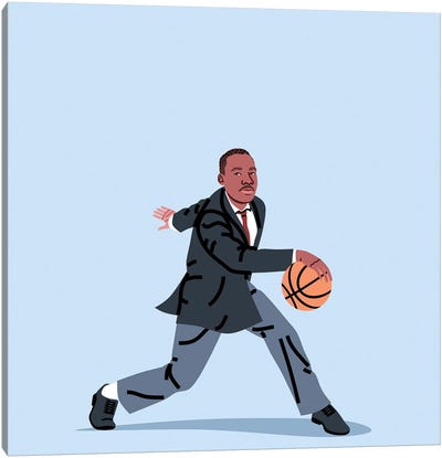 Balling Martin Canvas Art Print - Basketball Art
