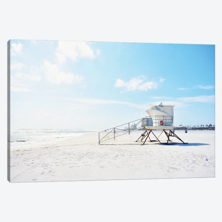 Lifeguard Station Canvas Print #SGS111} by SD Graphics Studio Canvas Art Print